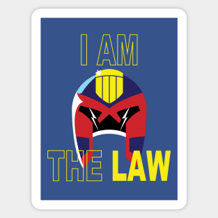 Judge Dredd: I AM THE LAW Sticker